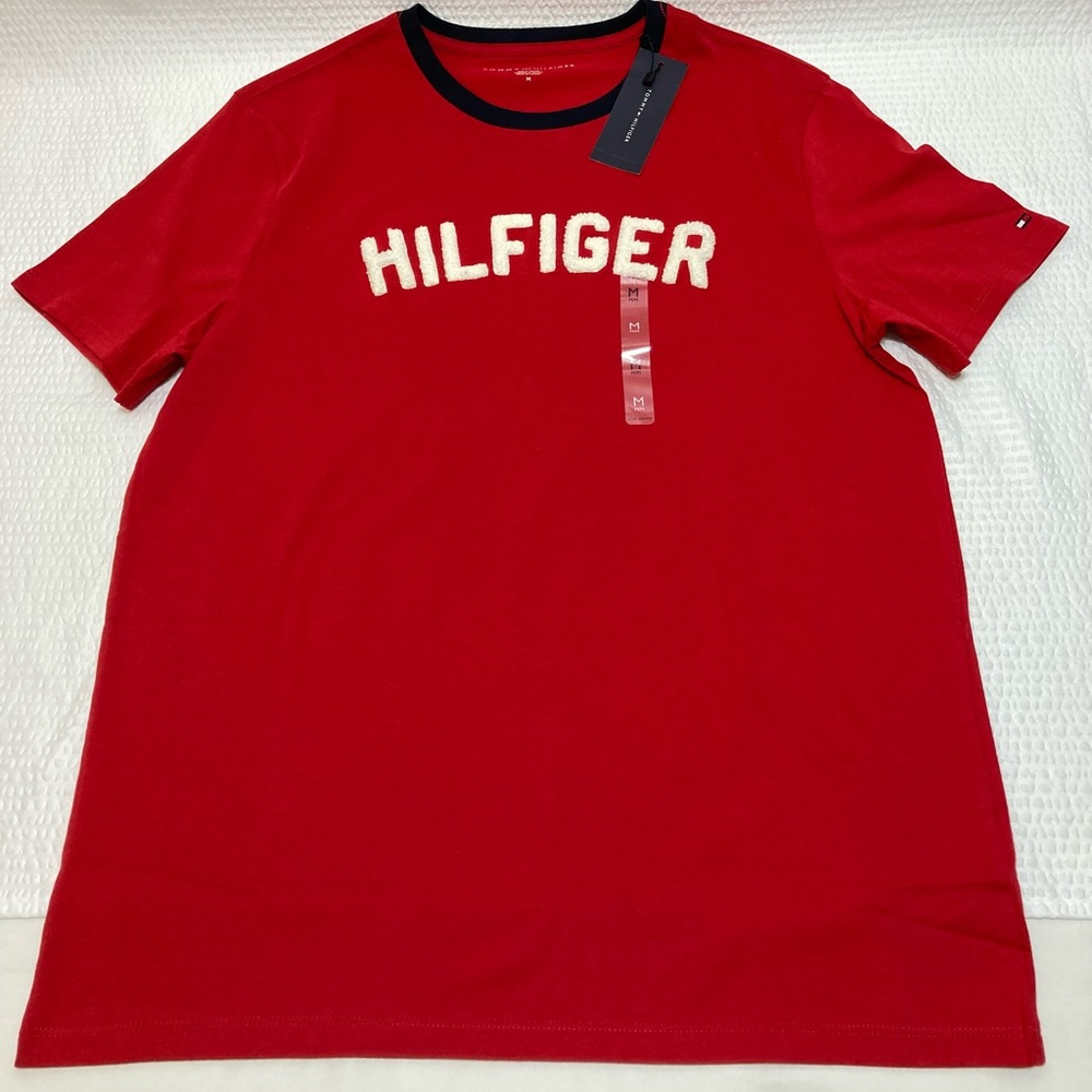 Tommy Hilfiger Bold Red Short Sleeve Tee